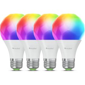 Nanoleaf Matter WiFi A19 Smart Bulb 4PK