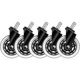 Deltaco Gaming GAM-157 3 inch Wheels For Game/Deskchair U...
