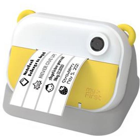 myFirst Camera Insta WI Yellow + Free WI Thermal Sticker Colour Pattern