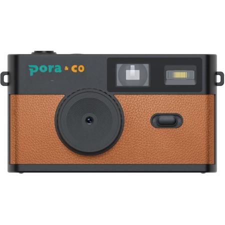Pora&amp;Co Digital Camera - Retro - Brown