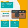 Pora&amp;Co Digital Camera - Retro - Brown