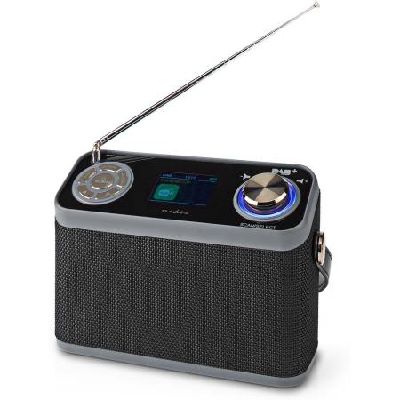 Nedis DAB+ Radio | Tafelmodel | DAB+ / FM | 2.4 | Kleurenscherm