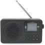 Nedis FM-Radio | Portable Model | FM | Black-White Scherm | Black