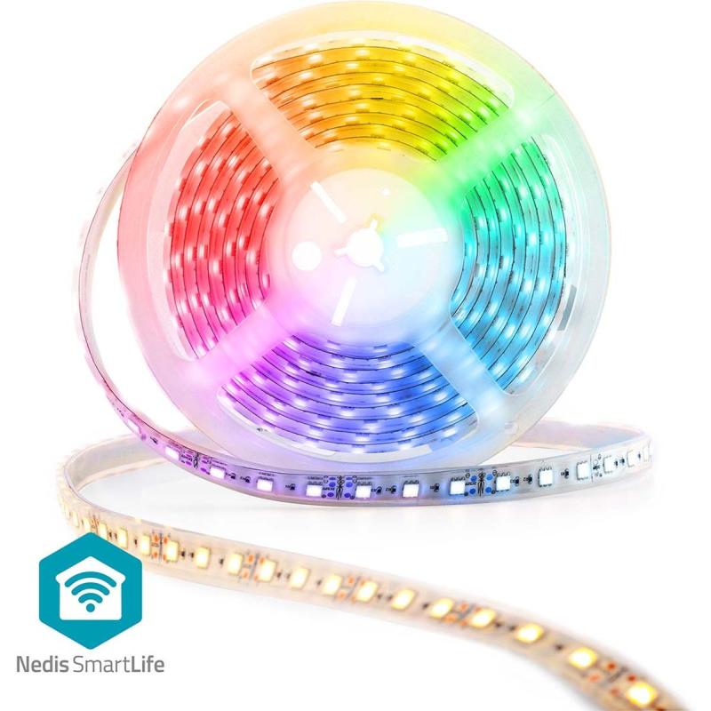 Nedis Smartlife LED Strip WiFi White / RGB SMD 5.00 M 2700 - 6500 K 960 LM