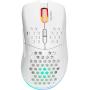 Deltaco Gaming White Line WM80 Wireless Lightweight Gaming Mouse RGB LED 2.4 GHz