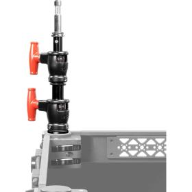 Shape Two Stage Corner Riser Cart Stand