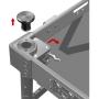 Shape Corner Baby Pin 5/8IN For Camera Cart