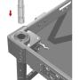 Shape Corner Baby Pin 5/8IN For Camera Cart