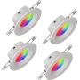 Nanoleaf Essentials Smart Downlight EU - 550LM 3&amp;#039; (76mm) 6W 4-pack WiFi - White