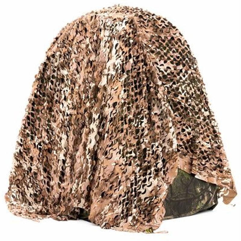 Buteo Photo Gear 3D Leafs Camouflage Net Forest Camo Brown 2.4x3 M