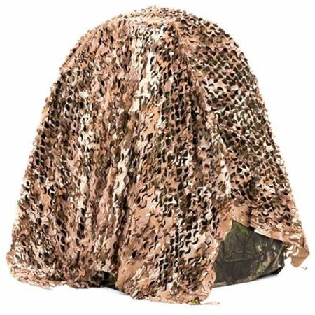 Buteo Photo Gear 3D Leafs Camouflage Net Forest Camo Brown 2.4x3 M