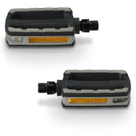 Hama Fietspedalen Antislip w/ Reflectoren Set Van 2 Black