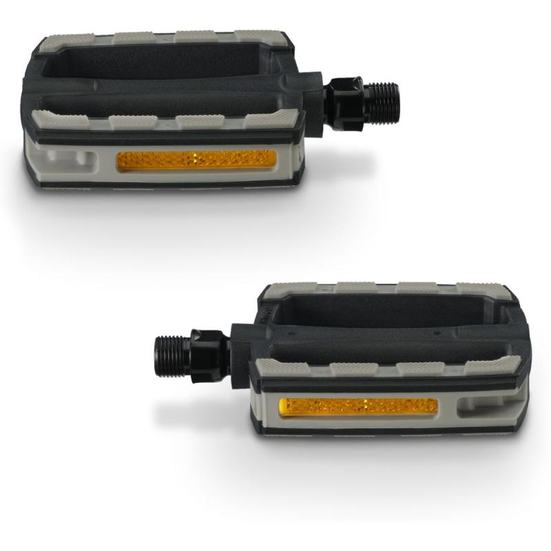 Hama Fietspedalen Antislip w/ Reflectoren Set Van 2 Black