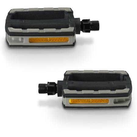 Hama Fietspedalen Antislip w/ Reflectoren Set Van 2 Black