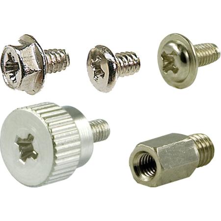 Deltaco SV-5 Set Screws For PC/Notebook - 5 X 10 PCs -HDD/SSD Spacer Screws