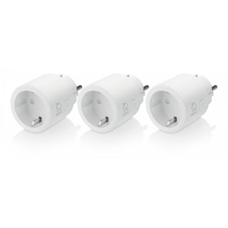 Deltaco Smart Home Multipack Single Powerplug Switch WiFi 1XCEE 7/3 10A 2400W