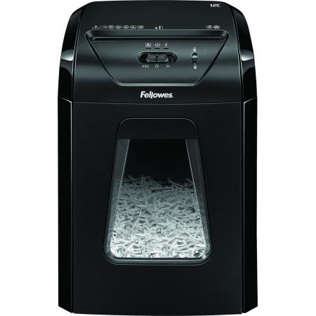 Fellowes Actie - Fellowes Powershred 12C Paper Shredder Snippers - Black