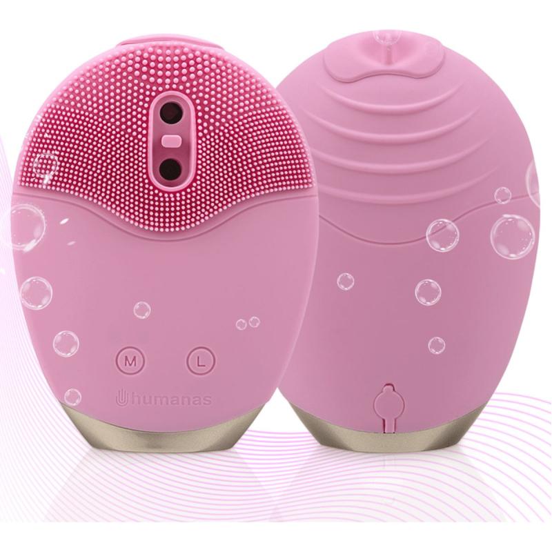 Newell Humanas Aura Foam Sonic Face Brush - Pink