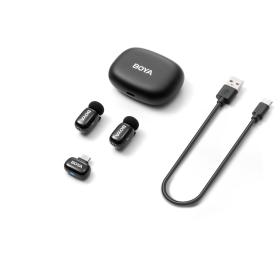 Boya Mini 2-02 (Black) 1X RX USB-C + 2X TX