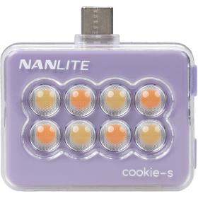 Nanlite Cookie-S LED Mini Light (Lavander)