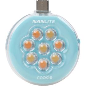 Nanlite Cookie LED Mini Light (Cyan Blue)