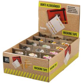 Hama Display Masking Tapes 1.5 X 500 cm Various Motifs In Sets Of 3
