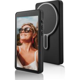 MOJOGEAR VS3 Selfie Vlog Monitor Wireless + Bedraad - Black