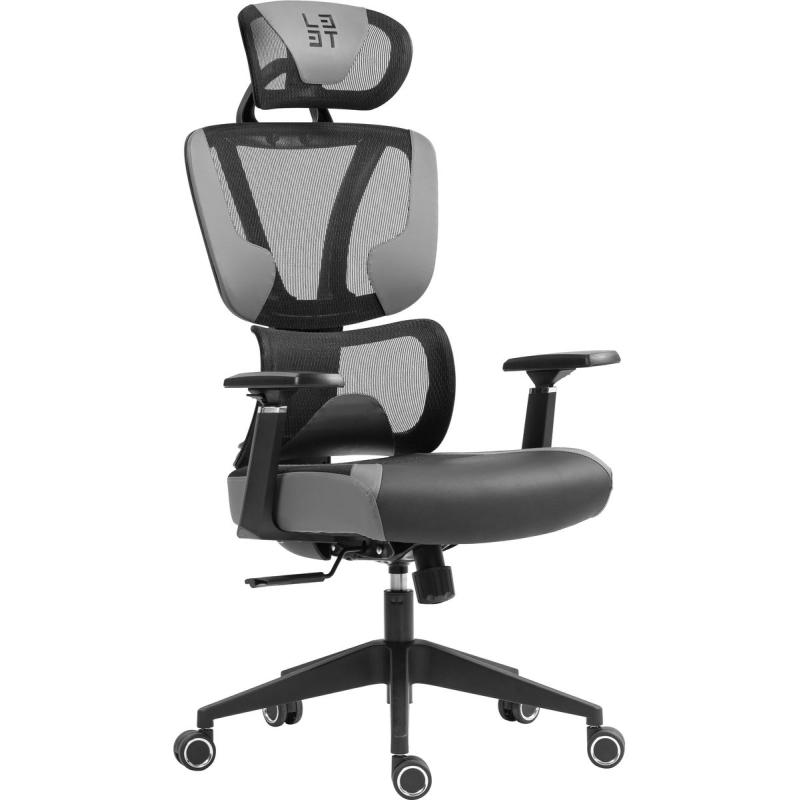 Deltaco Gaming L33T Gaming Chair Fuzionx Ergo Chair In Mesh Fabric And Pu