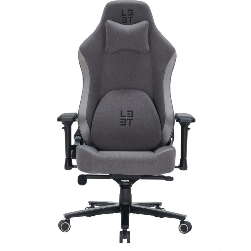 Deltaco Gaming L33T Gaming Chair Neolite Soft Fabric - Dark Grey