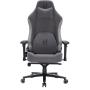 Deltaco Gaming L33T Gaming Chair Neolite Soft Fabric - Dark Grey