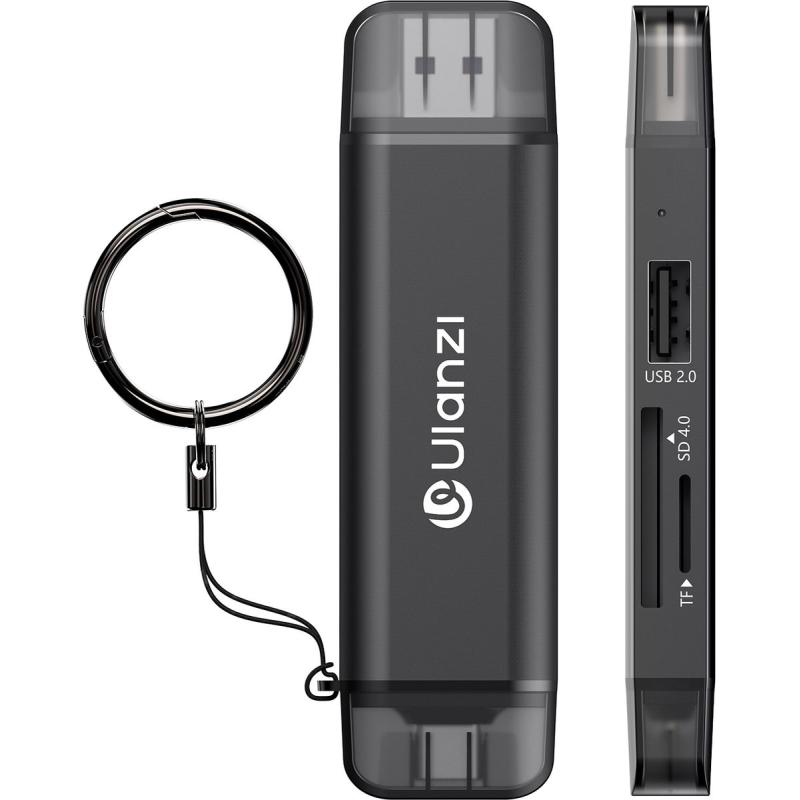 Ulanzi CR3 3-IN-1 Card Reader 4.0 w/ USB EN USB-C
