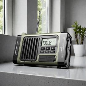 Prepoos noodradio digitaal + Bluetooth
