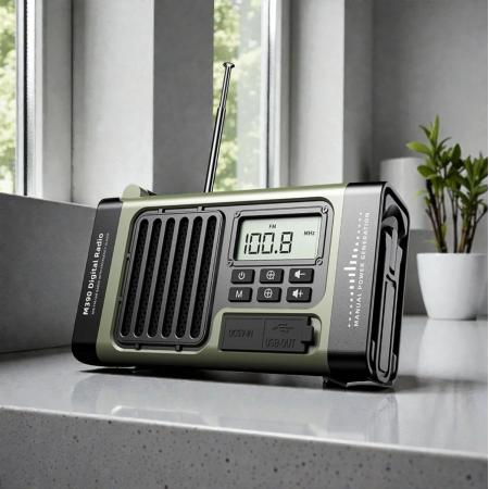 Prepoos noodradio digitaal + Bluetooth