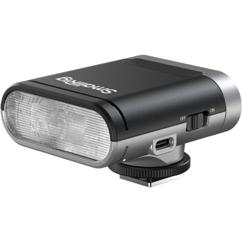 SmallRig 5818 RS20 Mini Speedlite Flash (Silver)