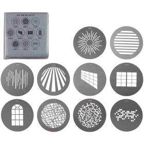 Nanlite M-Size Projection Attachment GOBO Set 1 (10pcs)