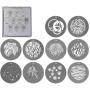 Nanlite M-Size Projection Attachment GOBO Set 2 (10pcs)