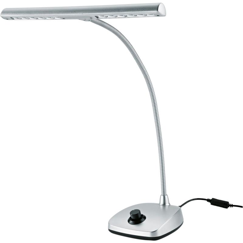 König &amp; Meyer 12298-000-63 LED Piano Lamp Silver