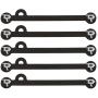 Wooden Camera A00711 Cine Mag Ties - Black - 105mm