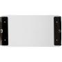 CGE Tools White Acrylic Slim Double-Clip Clipboard-4.5 X 9