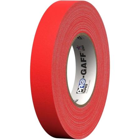 Pro Tapes Pro Gaff 24mm X 45m Cloth Tape Red