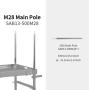 Selens M28 Main Pole