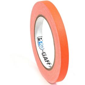 Pro Tapes Pro Gaff 12mm X 22.8m Cloth Tape Fluorescent Orange