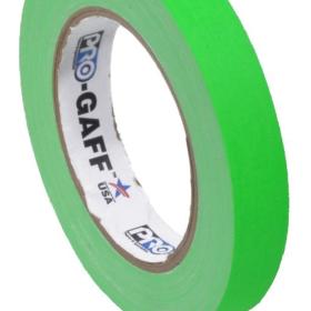 Pro Tapes Pro Gaff 19mm X 22.8m Cloth Tape Fluorescent Green