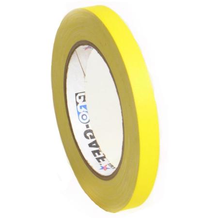 Pro Tapes Pro Gaff 12mm X 22.8m Cloth Tape Yellow
