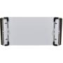 CGE Tools Green Acrylic Slim Double-Clip Clipboard-4.5 X 9