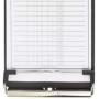 CGE Tools Slim Clipboard Folder Tagboard-Black Acrylic 4.5 X 9 Folder W/Velcro