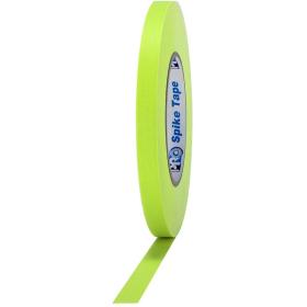 Pro Tapes Pro Spike 12mm X 41m Cloth Tape Fluorescent Yellow