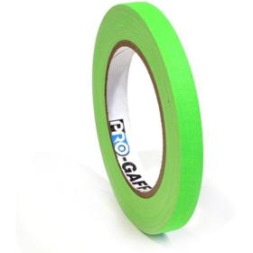 Pro Tapes Pro Gaff 12mm X 22.8m Cloth Tape Fluorescent Green