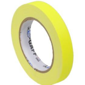 Pro Tapes Pro Gaff 19mm X 22.8m Cloth Tape Fluorescent Yellow