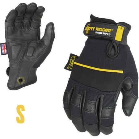 Dirty Rigger Leather Grip 3.0 Glove – Full Fingered S